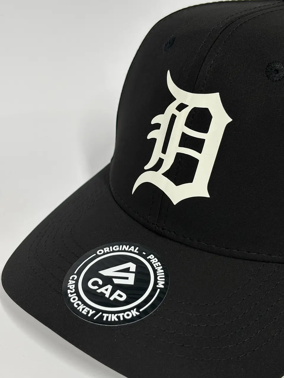 Gorra de lona 6p láser - Negro / D tigres 4