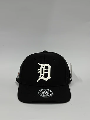 Gorra de lona 6p láser - Negro / D tigres