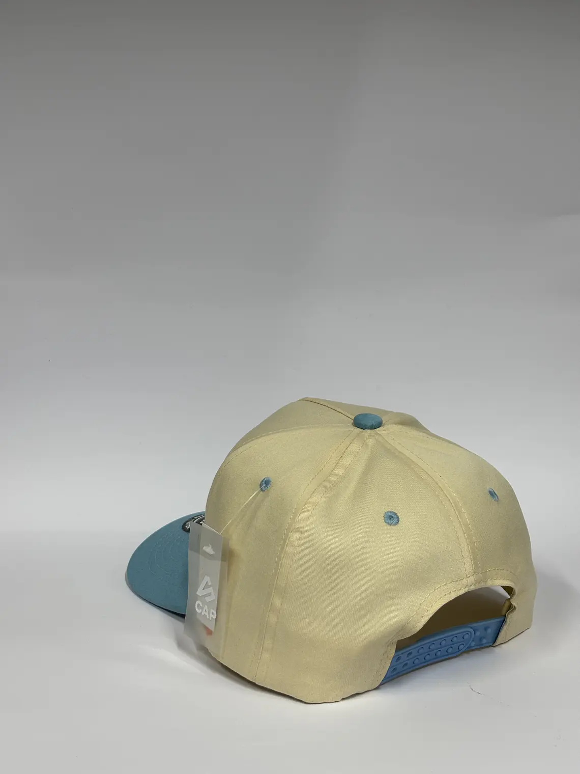 Gorra de lona 5p / Bicolor Beige x Celeste - San Diego 75 4