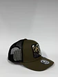 Jockey de lona 5p - Verde musgo/ grizzly - Miniatura 2