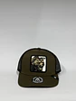 Jockey de lona 5p - Verde musgo/ grizzly - Miniatura 1