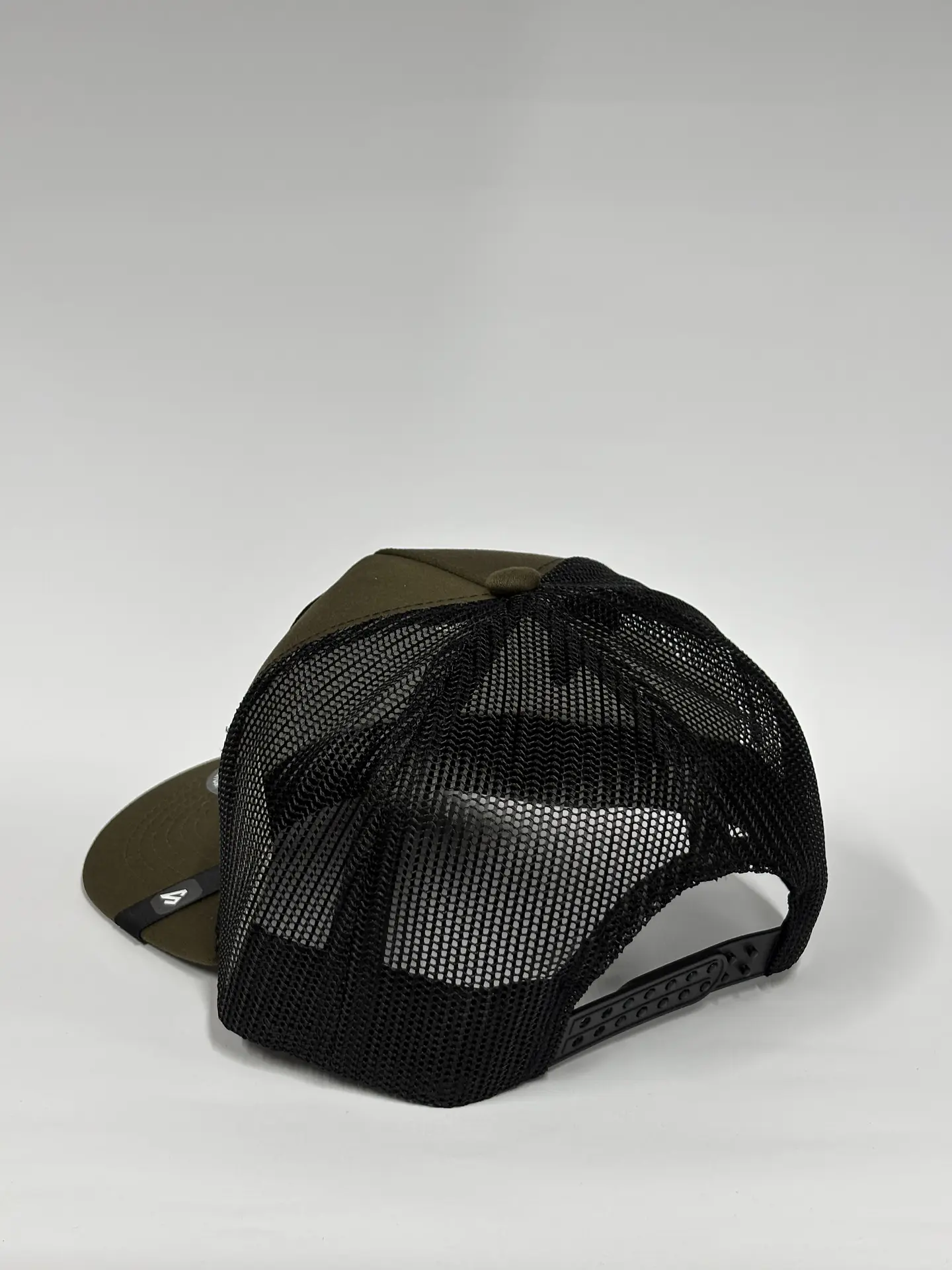 Jockey de lona 5p - Verde musgo/ grizzly 4