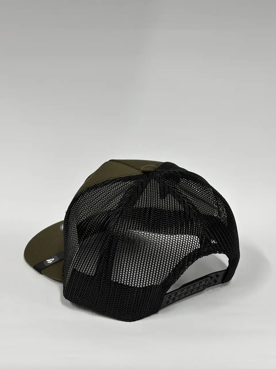 Jockey de lona 5p - Verde musgo/ grizzly 4