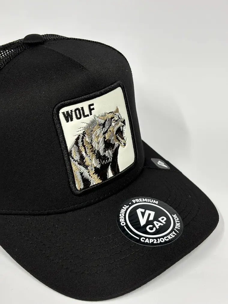 jockey de malla 5p / Negro - Wolf  4