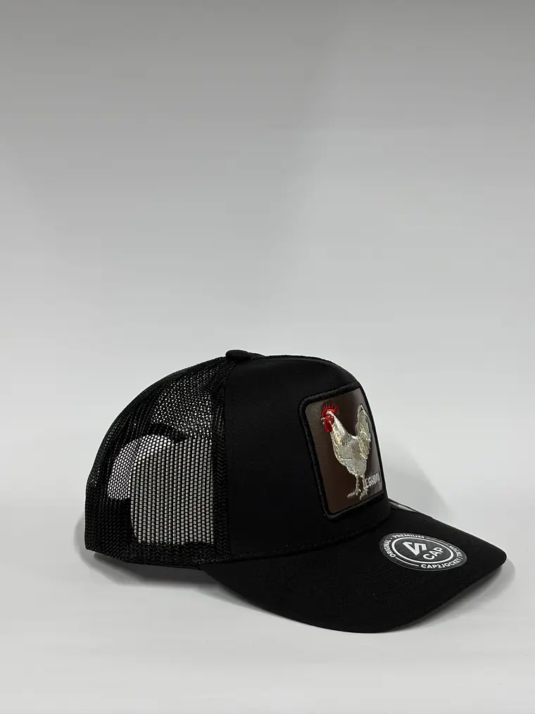Jockey de malla 5p / Negro - Leghorn 2