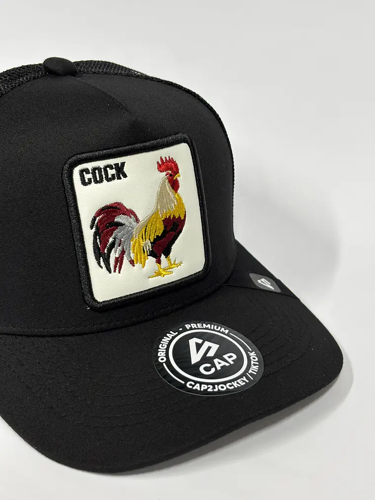 Jockey de malla 5p / Negro - Cock  3