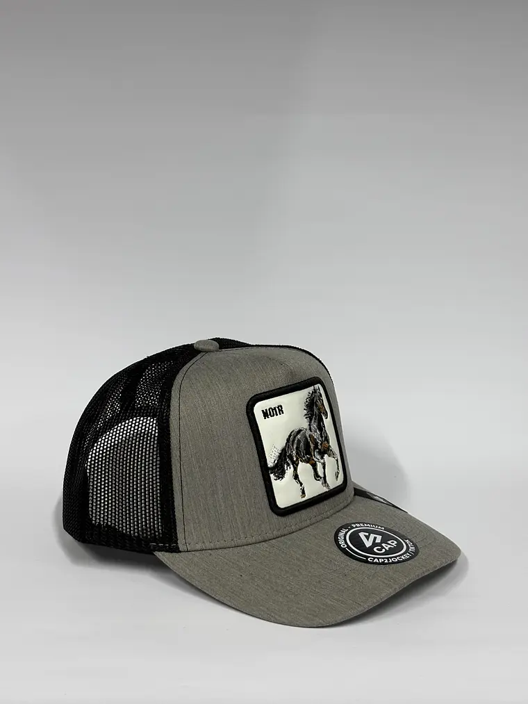 Jockey de malla 5p / Gris x negro - Noir  3