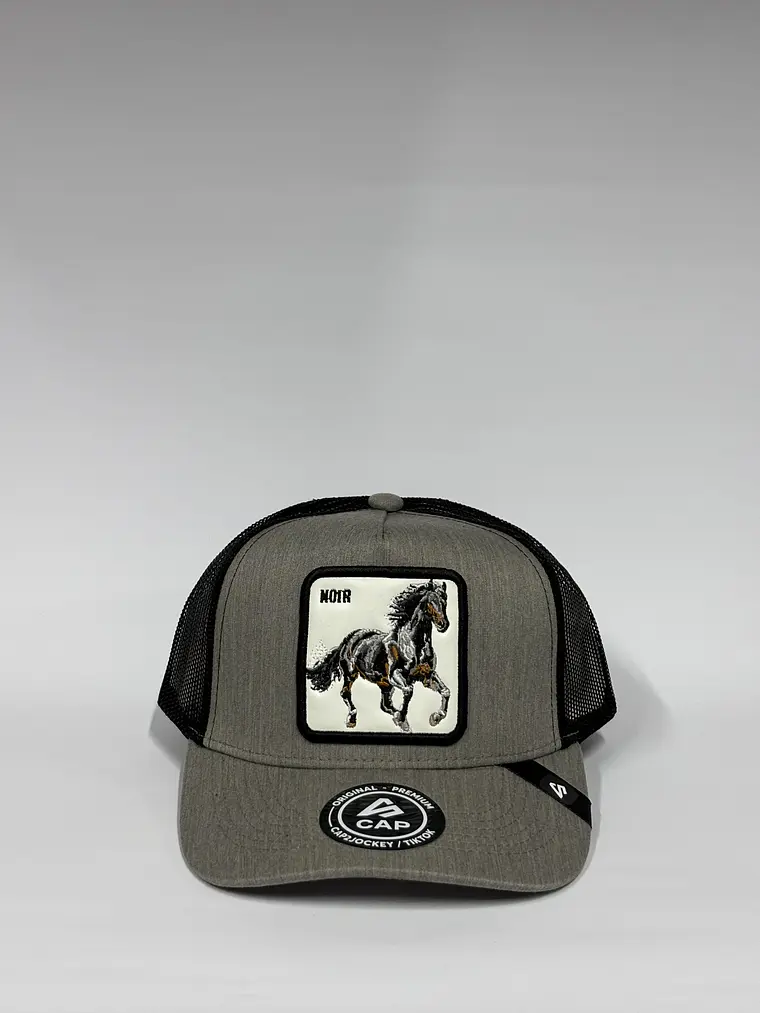 Jockey de malla 5p / Gris x negro - Noir  1