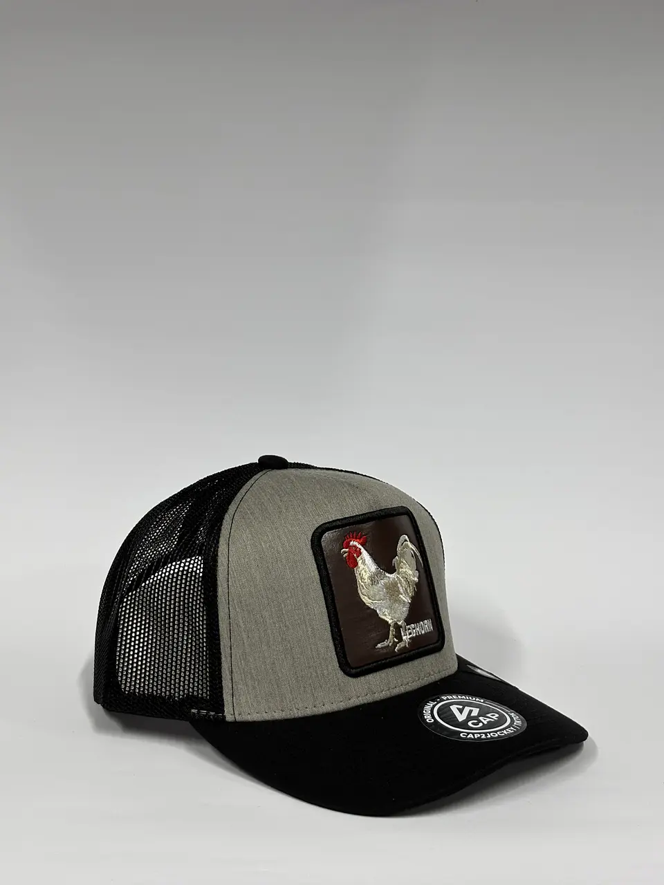 Jockey de malla 5p / Gris x negro - Gallo Lechorn 3