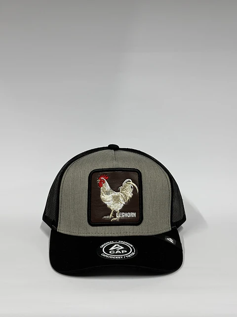 Jockey de malla 5p / Gris x negro - Gallo Lechorn