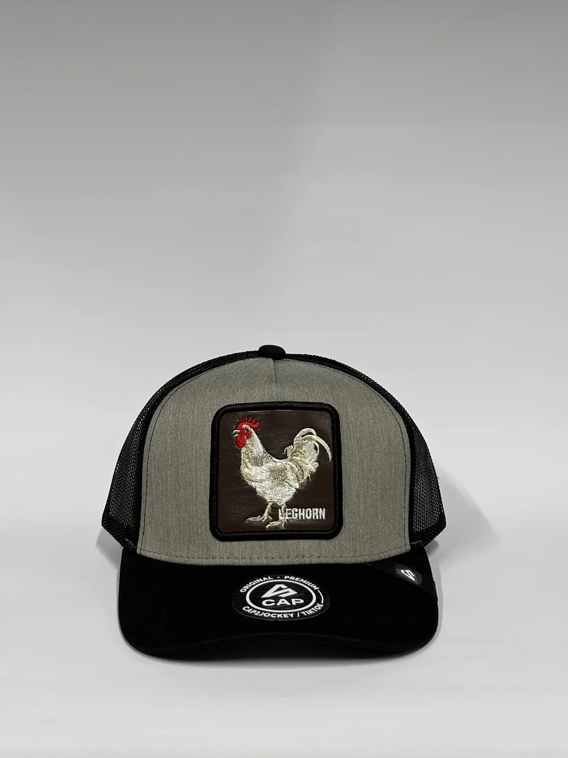 Jockey de malla 5p / Gris x negro - Gallo Lechorn 1