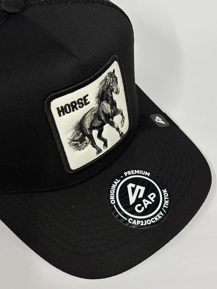 Jockey de malla 5p -Negro / C. Horse  3