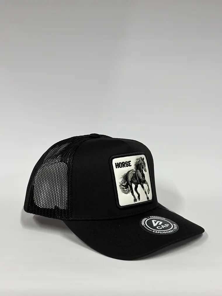 Jockey de malla 5p -Negro / C. Horse  2