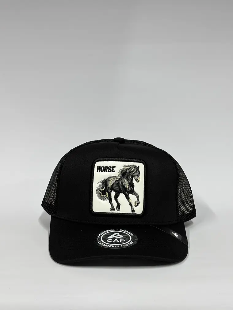 Jockey de malla 5p -Negro / C. Horse  1