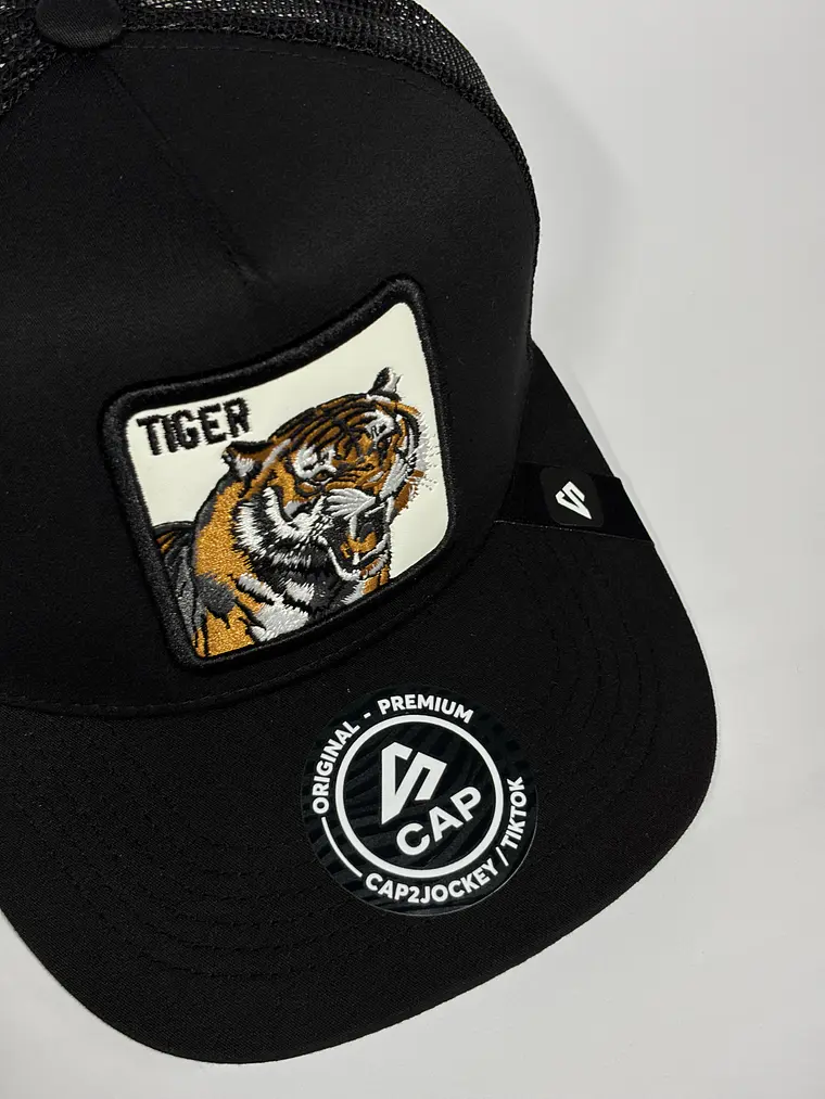 Jockey de malla 5p - Negro / Tiger  4