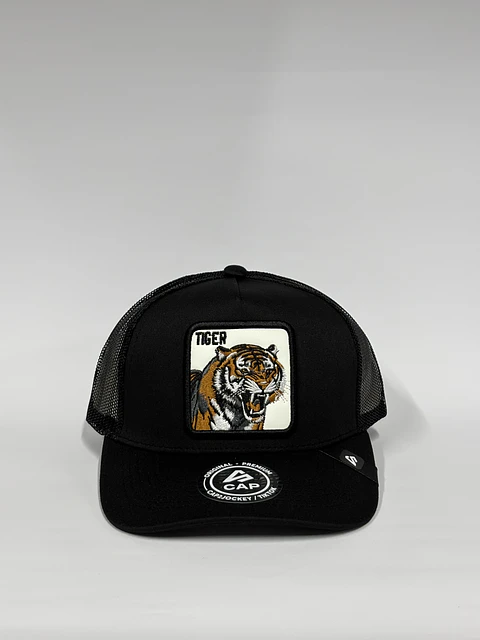 Jockey de malla 5p - Negro / Tiger 