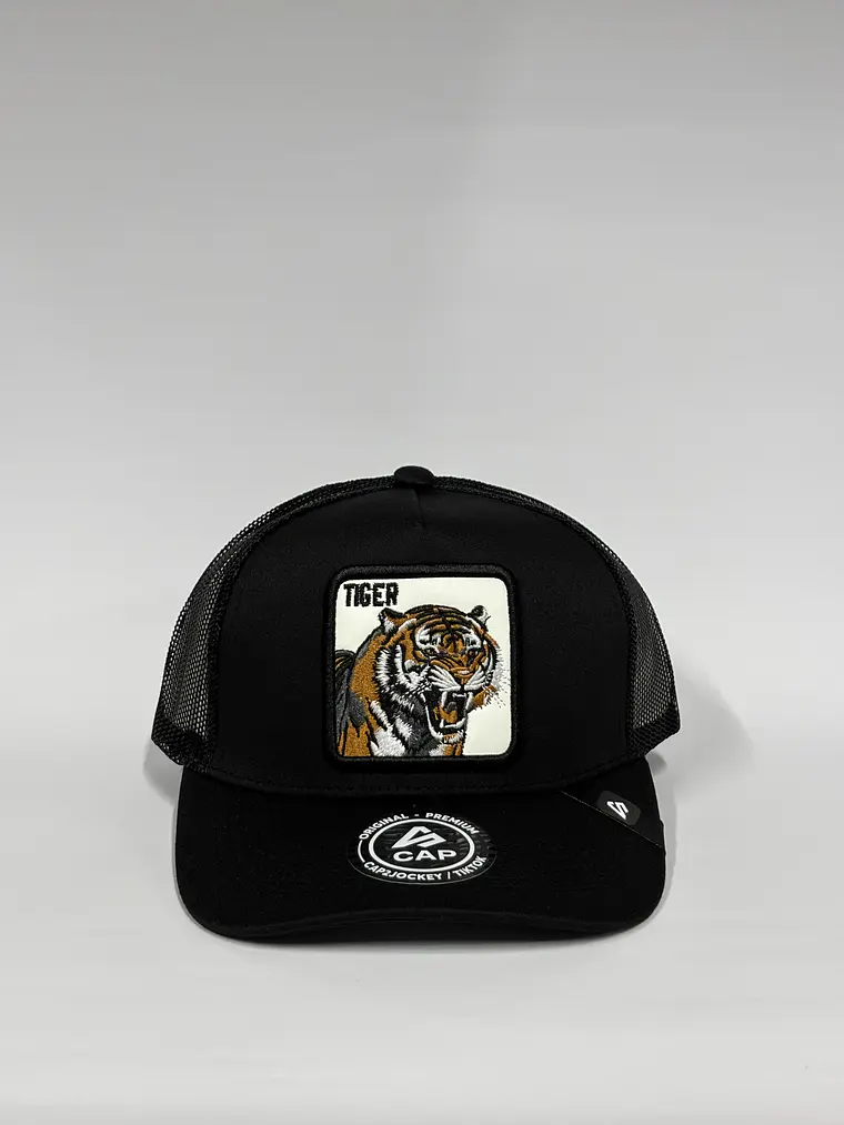 Jockey de malla 5p - Negro / Tiger  1