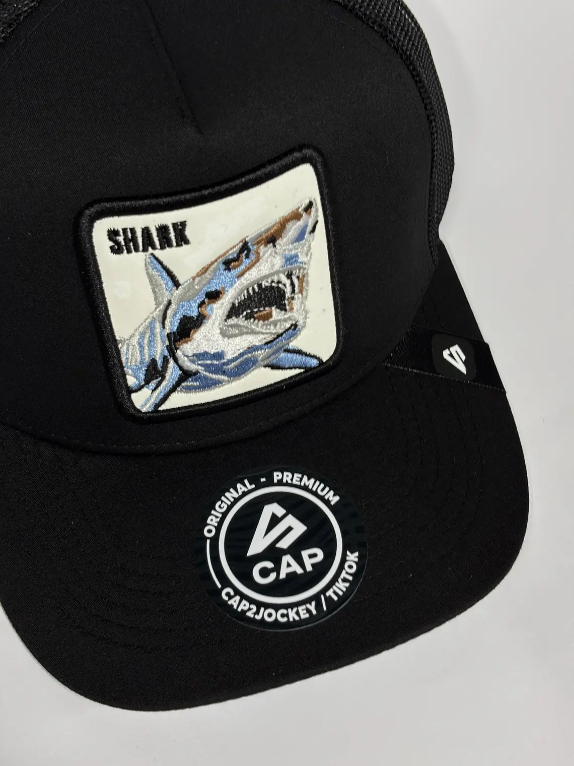 Jockey de malla 5p / Negro - Shark 4