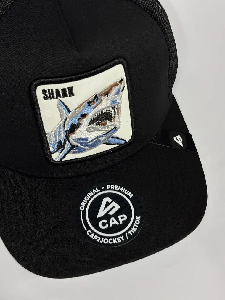 Jockey de malla 5p / Negro - Shark 4