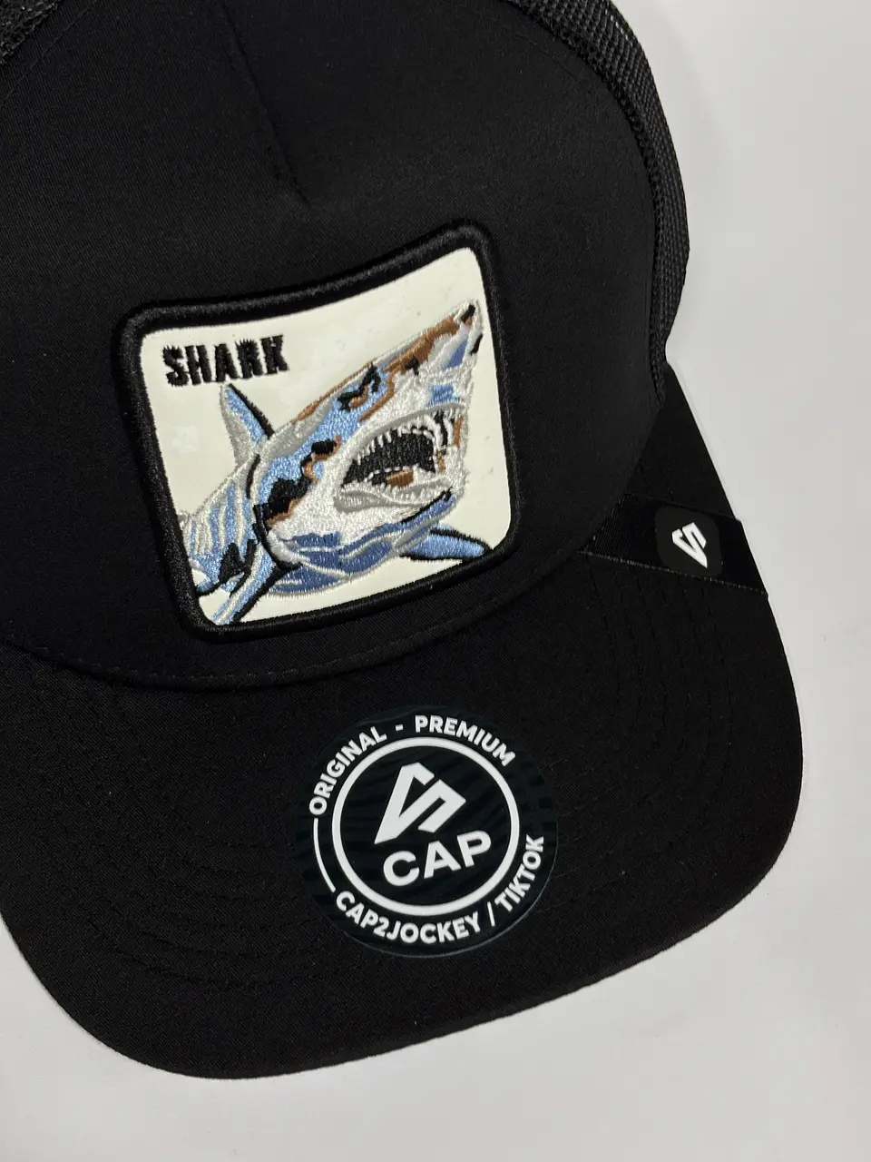 Jockey de malla 5p / Negro - Shark 4