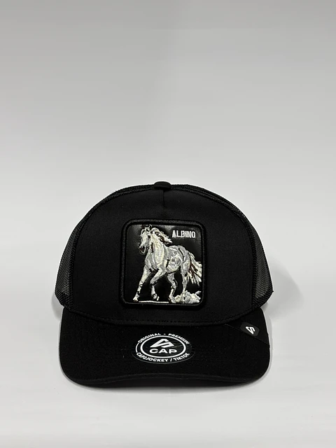 Jockey de malla 5p / Negro - Albino black 