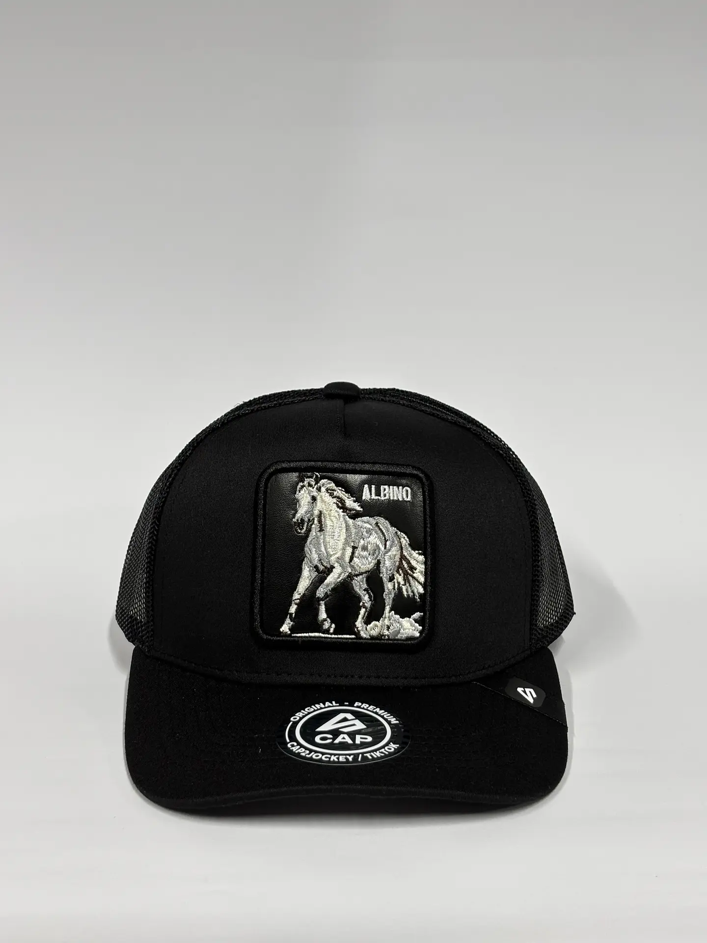 Jockey de malla 5p / Negro - Albino black  1