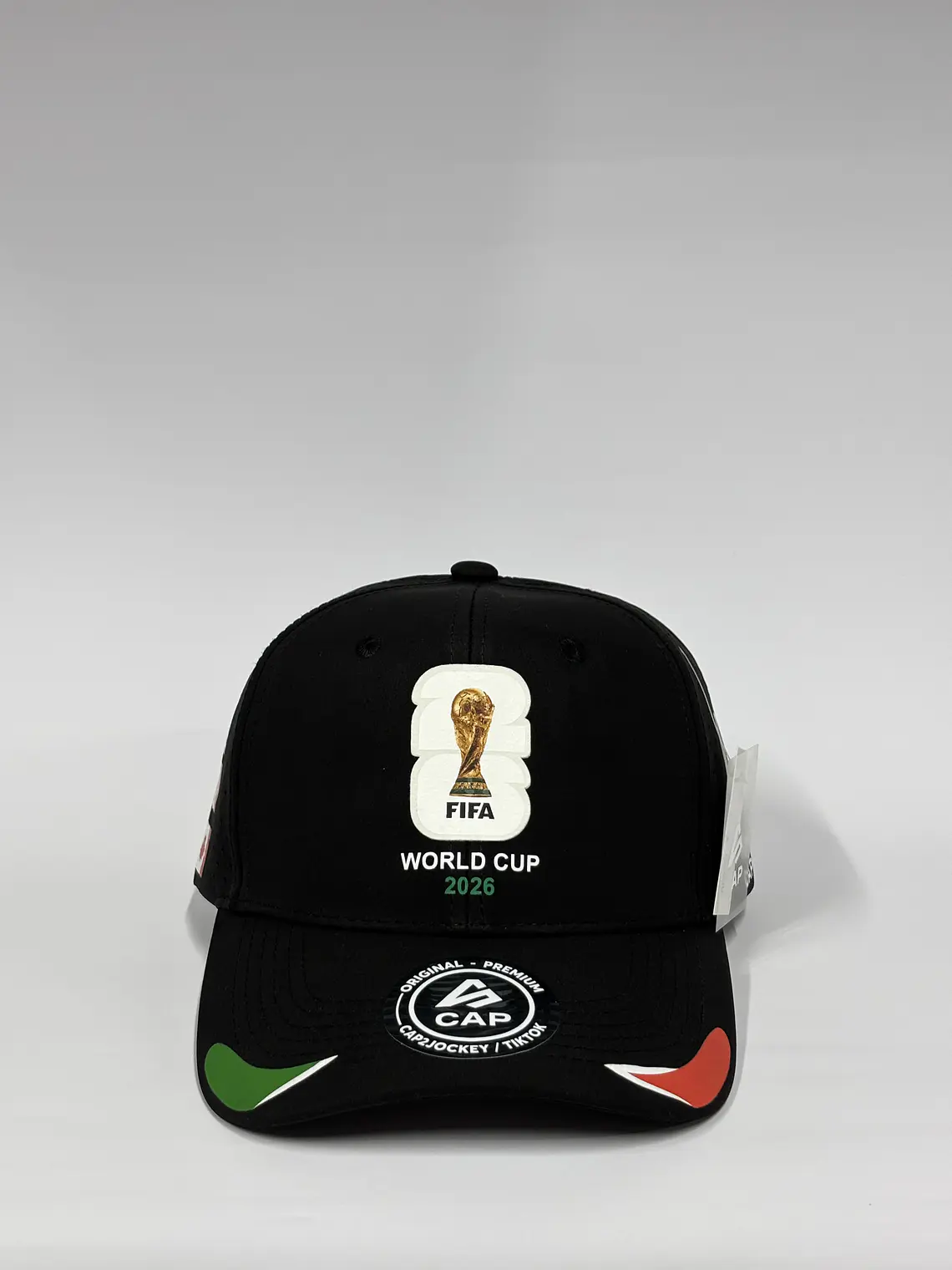 Gorra de lona 6p láser / Negro - Mundial 26 1
