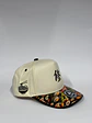Gorra de lona 5p / Beige x negro - Sushi  - Miniatura 2