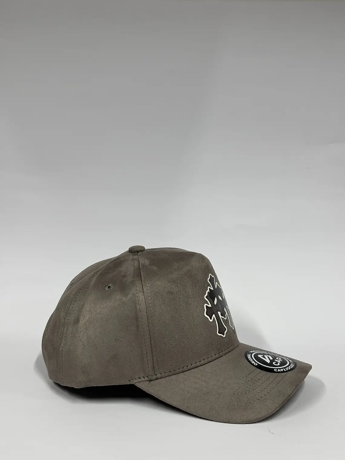 Gorra de gamuza 5p - Gris / Trip Cruz  2