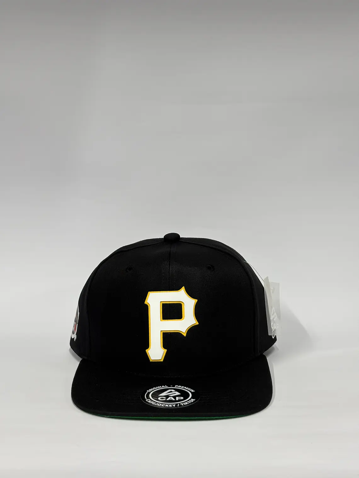 Gorra plana 6p lona - Negro / Piratas  1