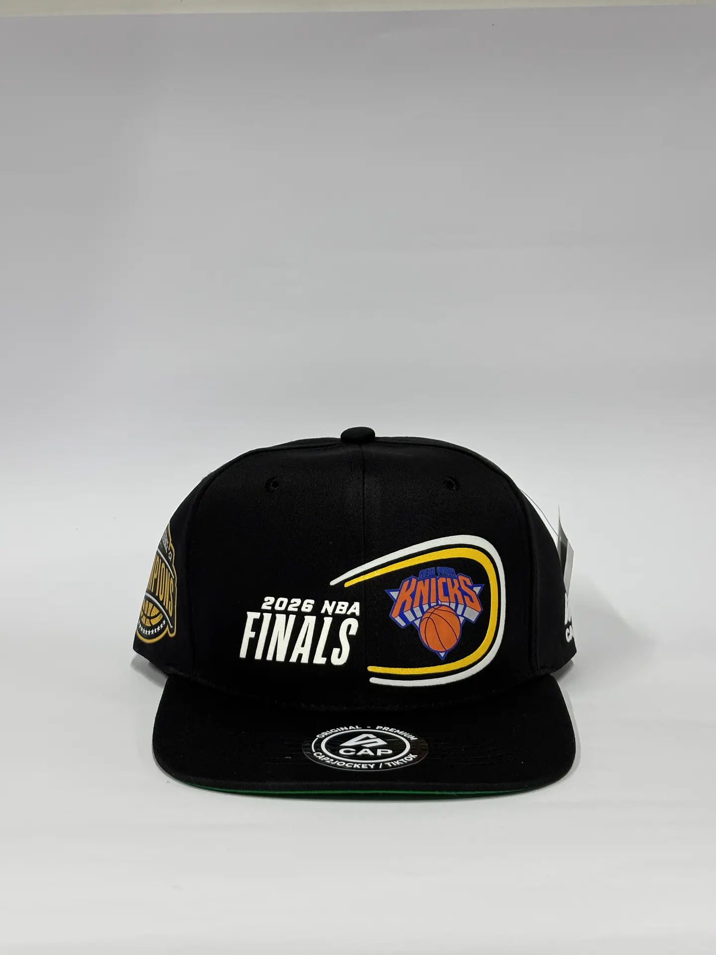 Gorra plana lona 6p - Negro / Final NBA Champions  1