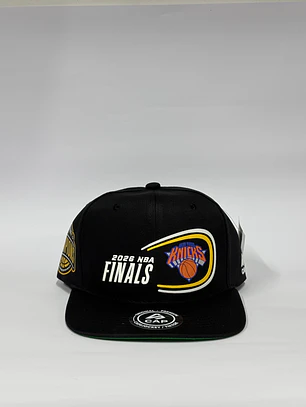 Gorra plana lona 6p - Negro / Final NBA Champions 