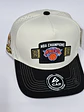 Gorra de lona 5p láser - Bicolor Blanco x Negro - Champions NBA Knicks  - Miniatura 2