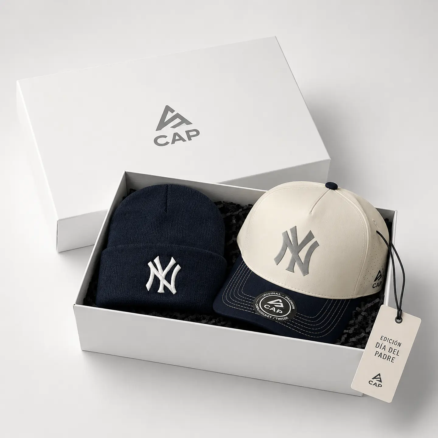 Pack de invierno / Gorra + Beanies de lana - Premium  1