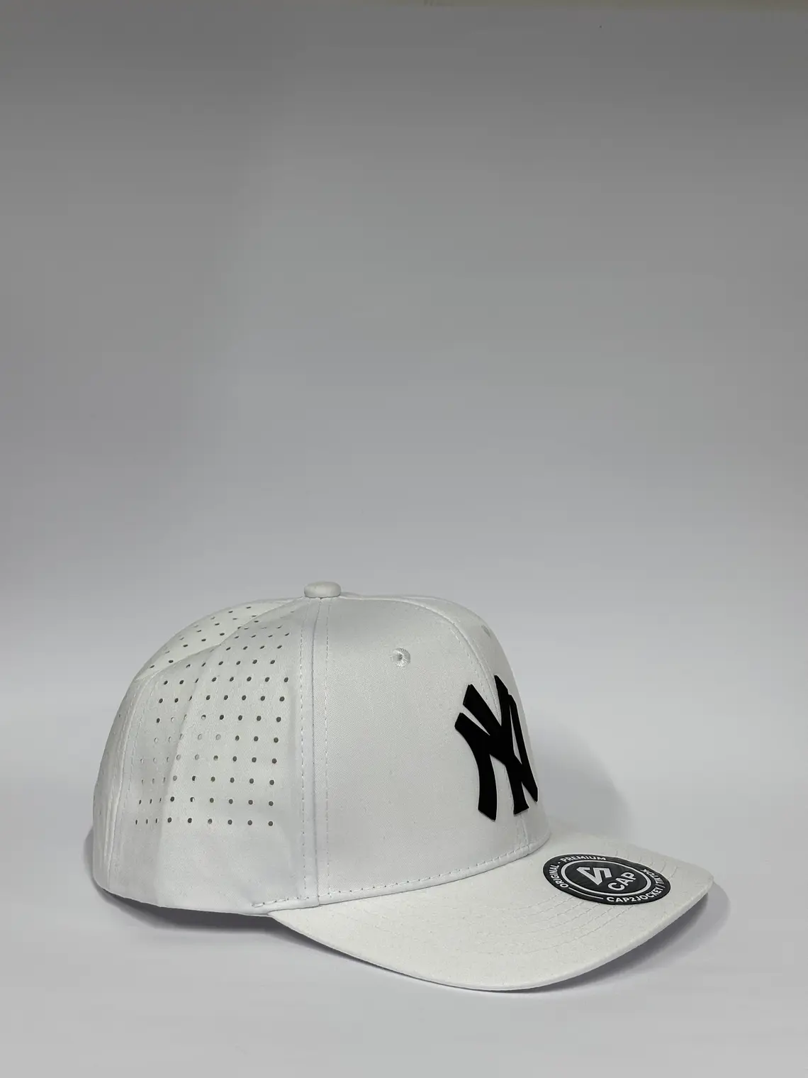 Gorra de lona 6p láser - Blanco / NY clasic W  3