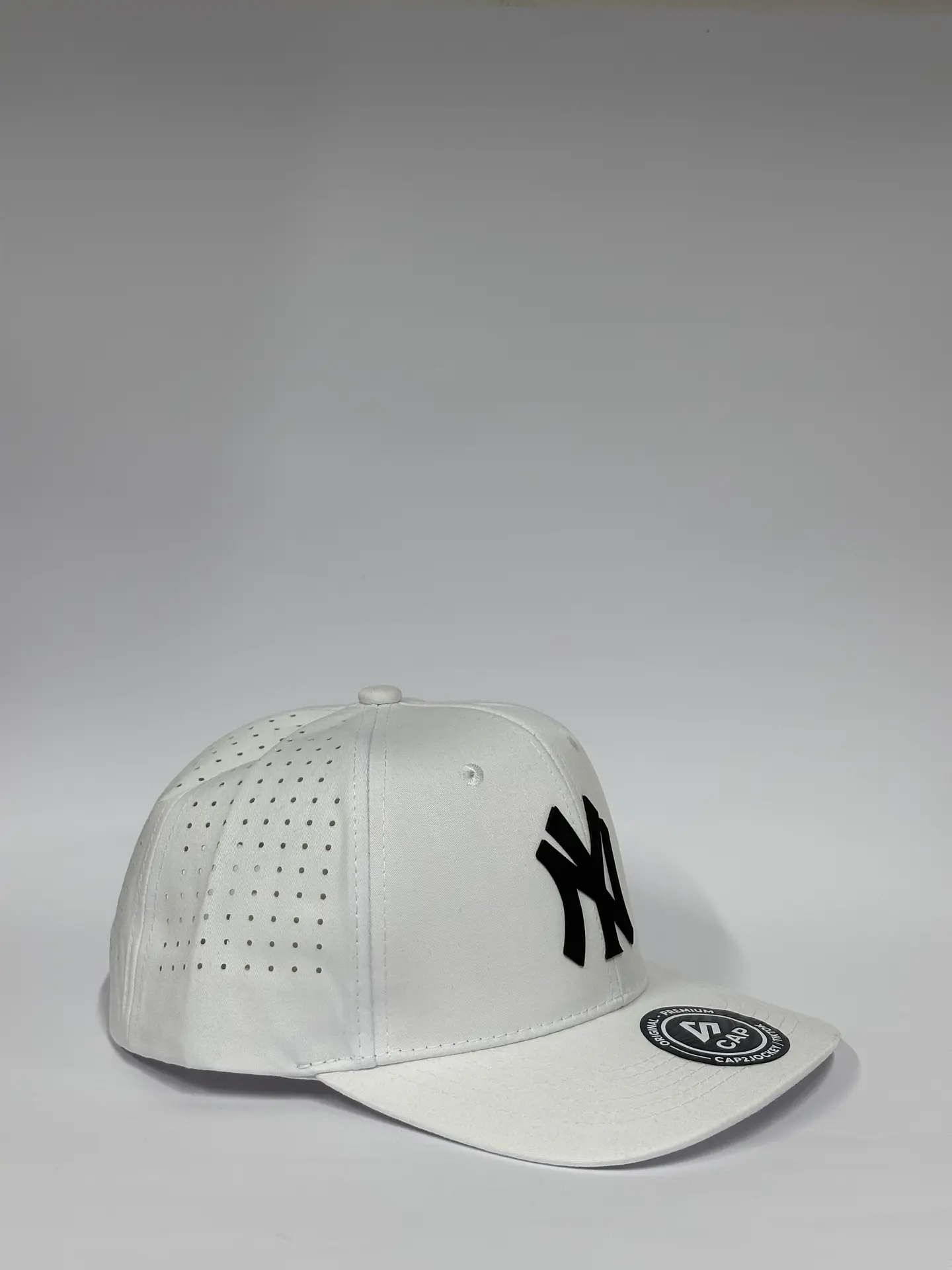 Gorra de lona 6p láser - Blanco / NY clasic W  3