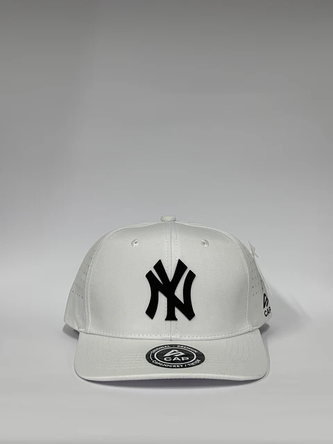 Gorra de lona 6p láser - Blanco / NY clasic W 