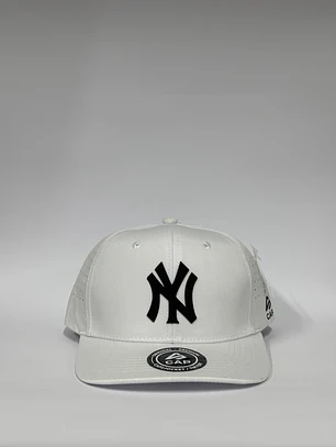 Gorra de lona 6p láser - Blanco / NY clasic W 
