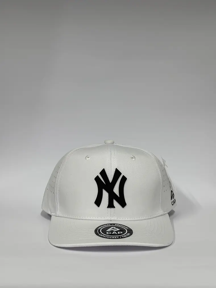 Gorra de lona 6p láser - Blanco / NY clasic W  1