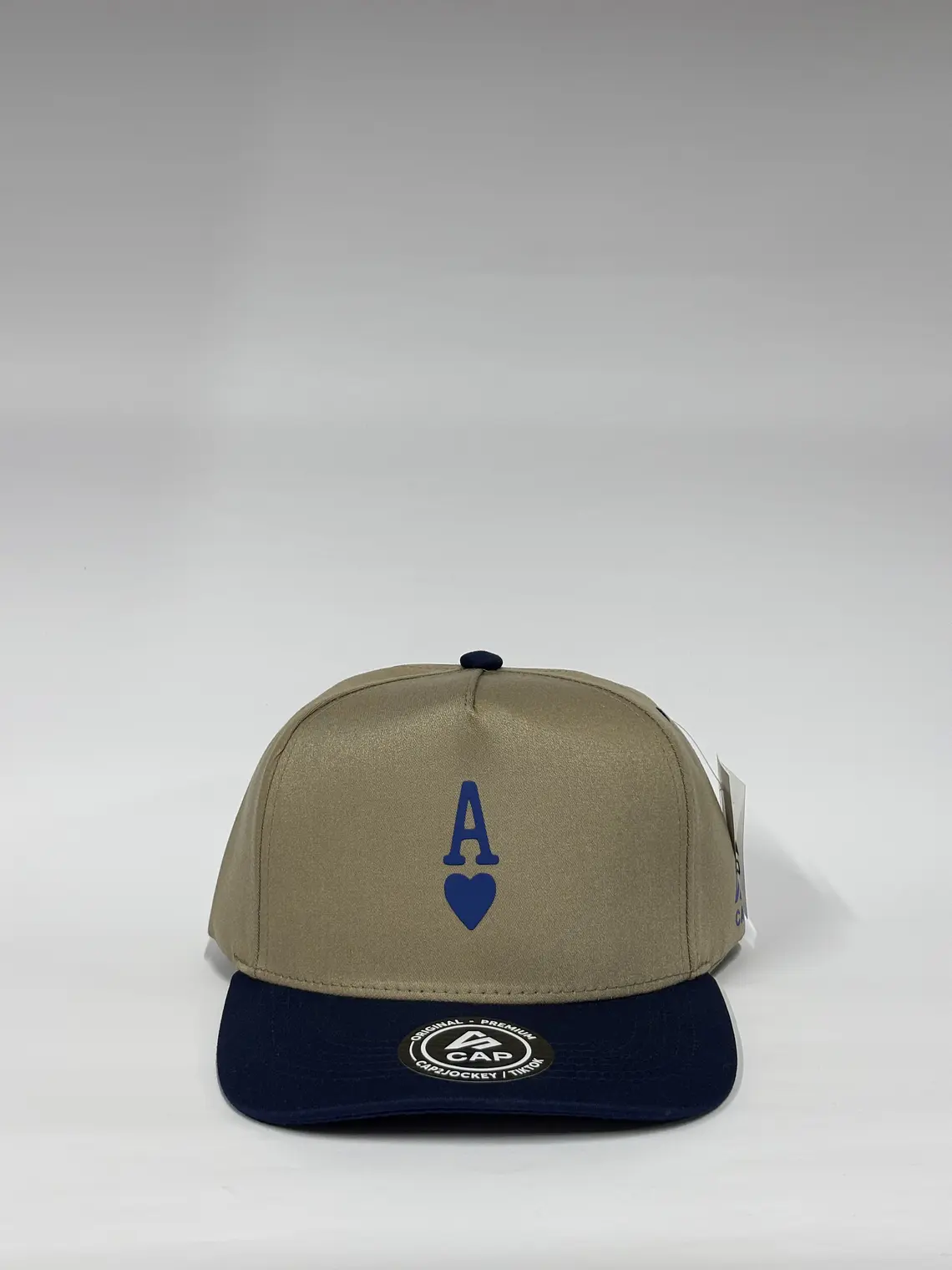 Gorra de lona 5p / Bicolor Marrón x azul M - A corazón  1