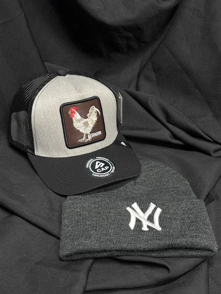 Pack de invierno / Gorra + Beanies de lana - Premium  9
