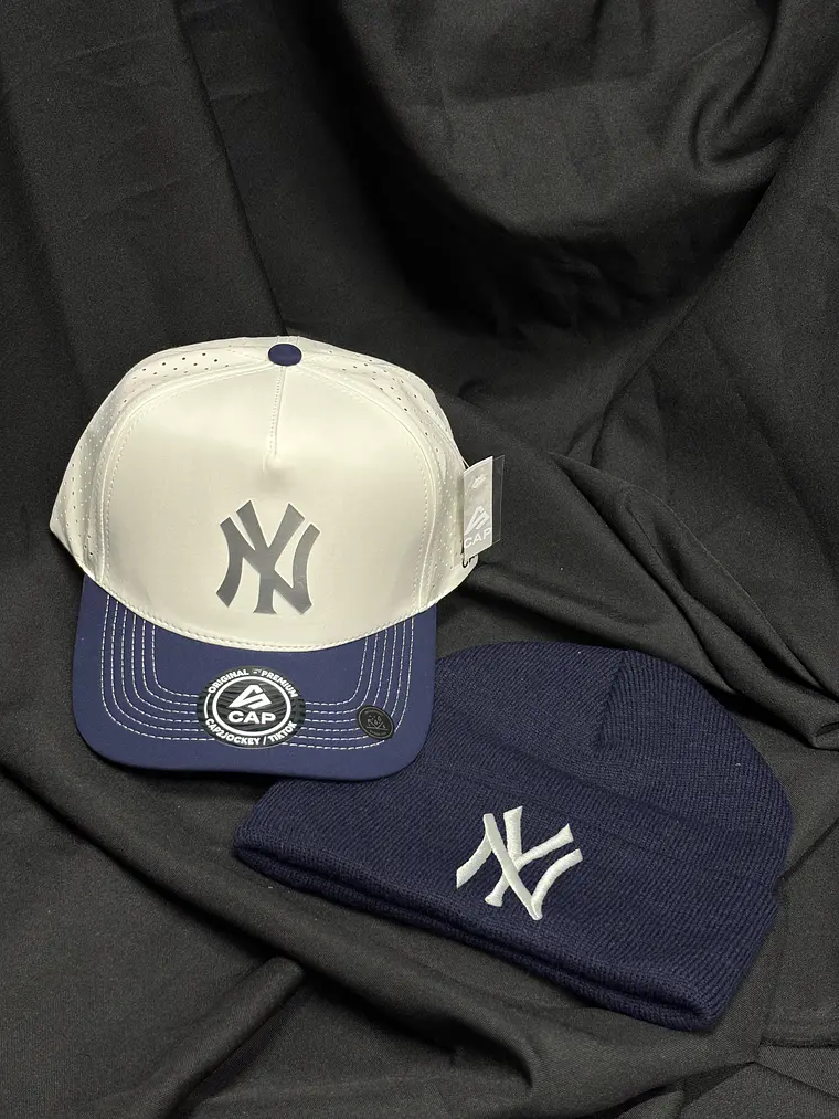 Pack de invierno / Gorra + Beanies de lana - Premium  4