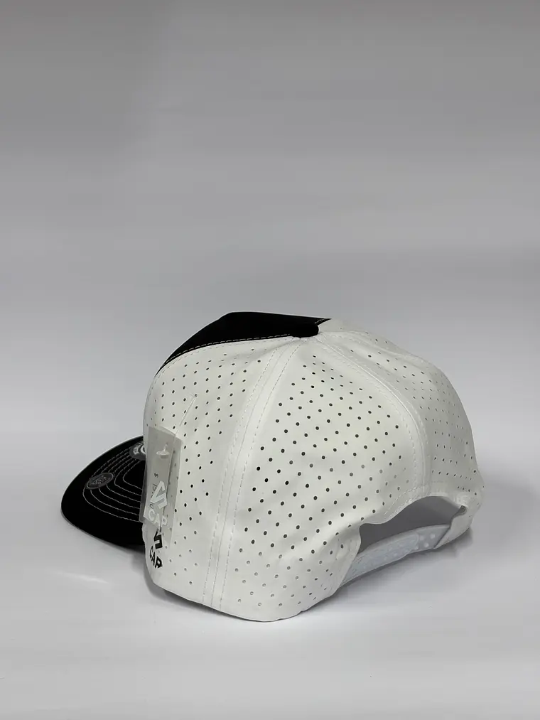Gorra de lona 5p láser / Bicolor Negro x Blanco - Venezuela 24/06/26 3