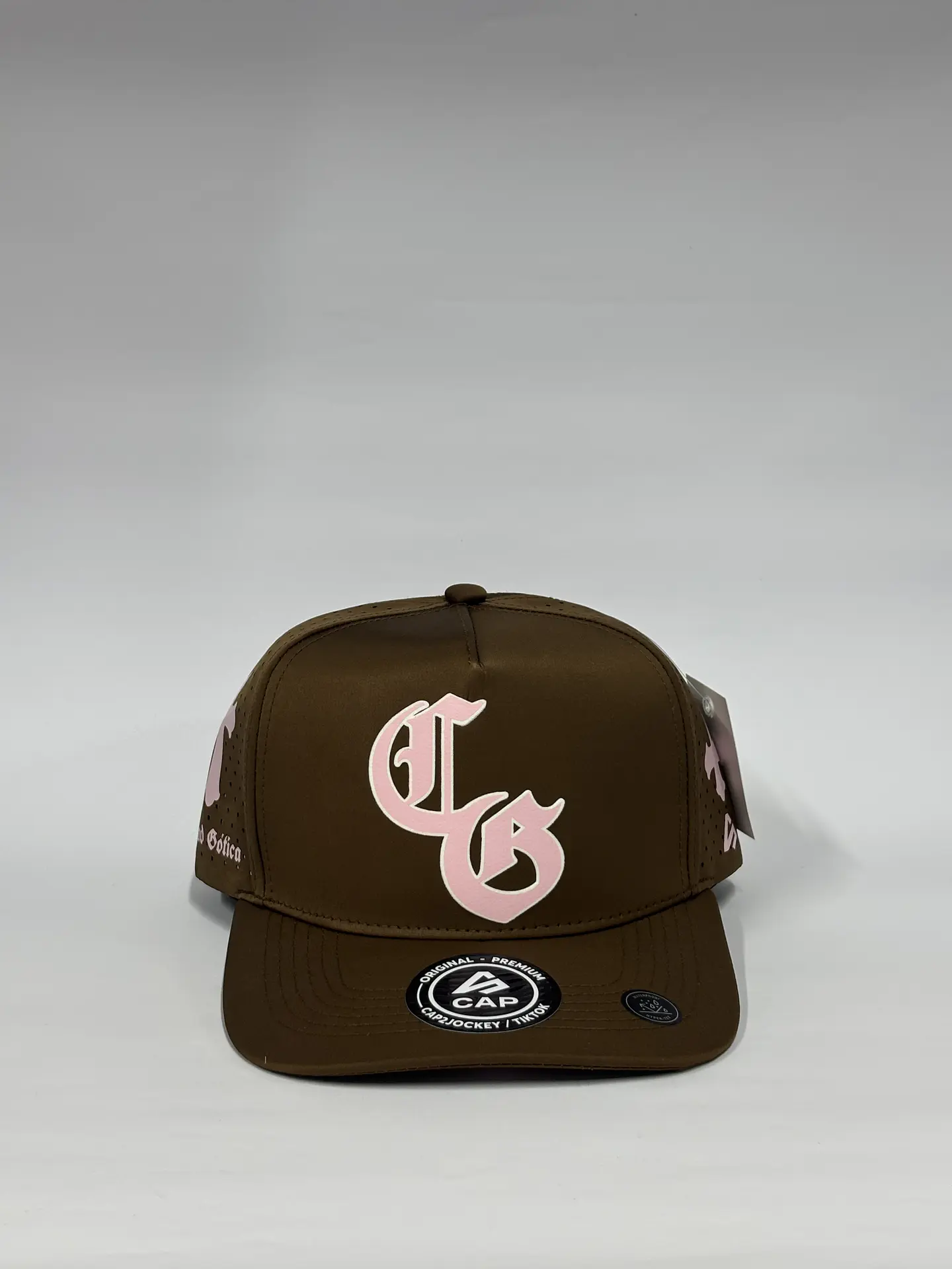 Gorra de lona 5p láser / Marrón - Ciudad Gótica  1