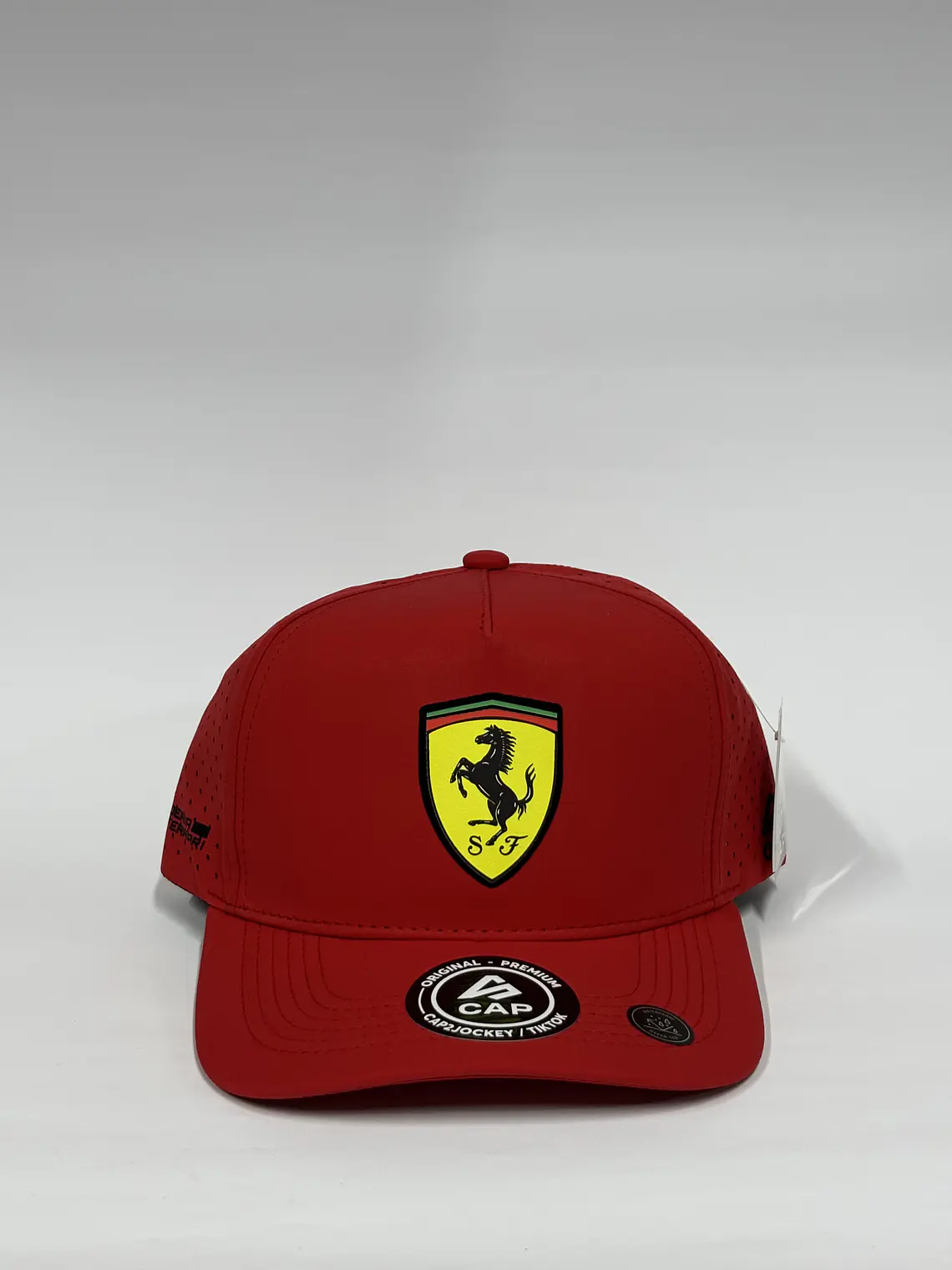 Gorra de lona 5p láser / Rojo F - Escudería Ferrari  1