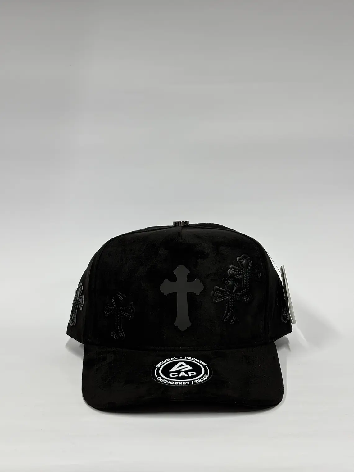 Gorra de lona 5p - Negro / Santa oscuridad  1