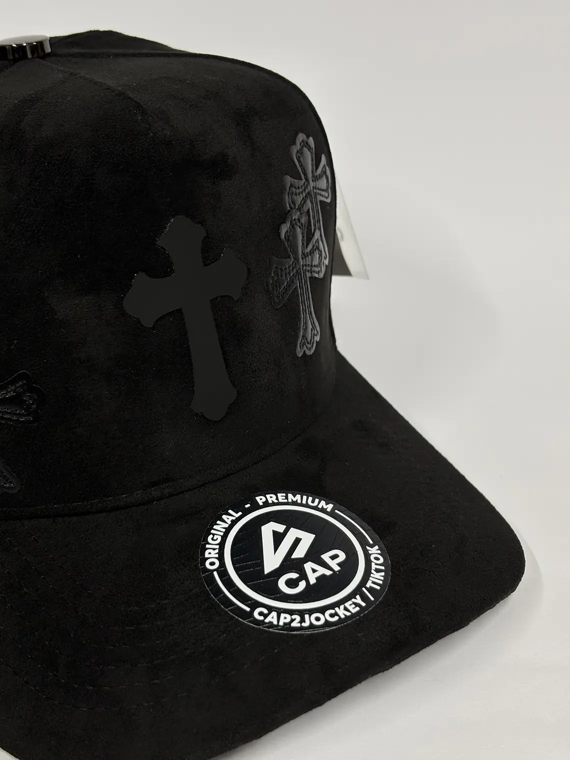 Gorra de lona 5p - Negro / Santa oscuridad  2