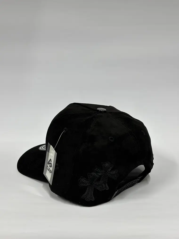 Gorra de lona 5p - Negro / Santa oscuridad  4