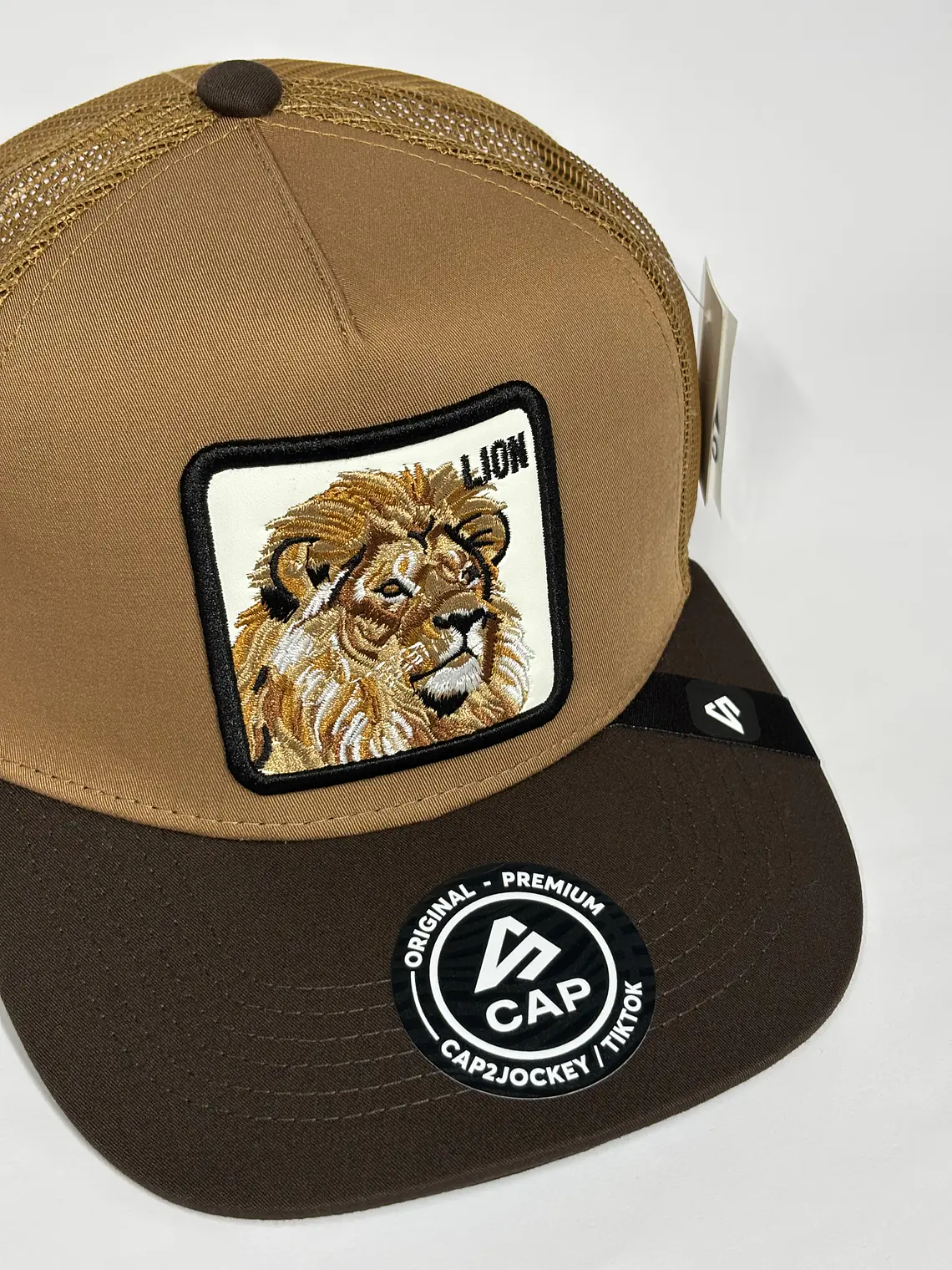 Jockey de malla 5p / Beige x Marrón - Leon 2.0 2