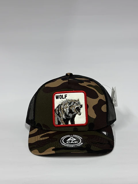 Jockey de malla 5p - Camuflado / Wolf